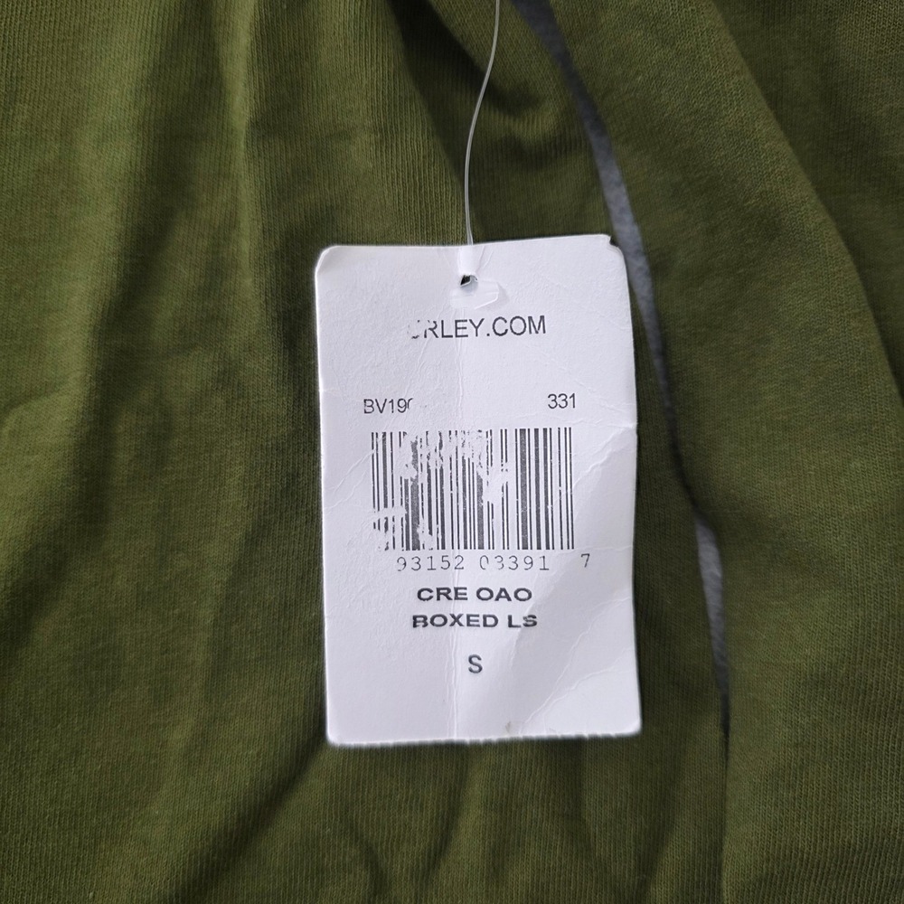 Hurley Mens Boxed Long Sleeve Graphic T-Shirt Olive Green Small BV1903-331 - Picture 5 of 9